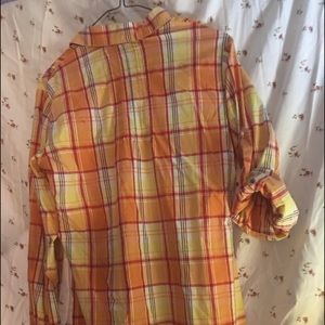 Plaid button up shirt